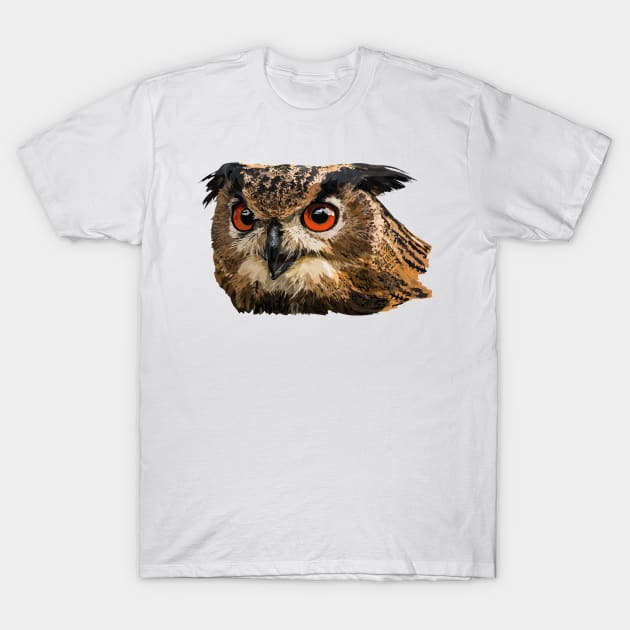 Royal Owl T-Shirt by obscurite